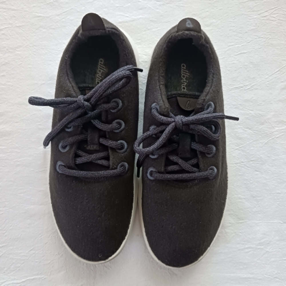 Allbirds Wool Runners Womens Size 7 Cocoa Brown Lace up